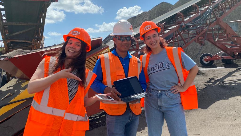 The application used on the building site